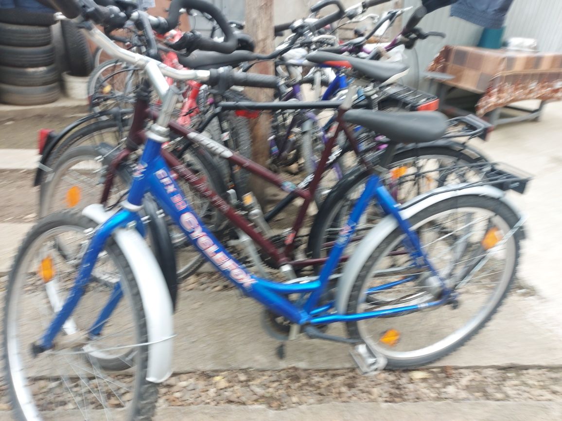 Biciclete importate Germania Cadru aluminiu și fier