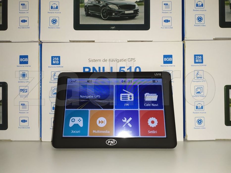 PNI L510-GPS CAMION, gata de drum-setari gabarit,axe,adr-camere radar