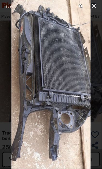 Trgher panou frontal complet audi a4 b7 2.0 bpw