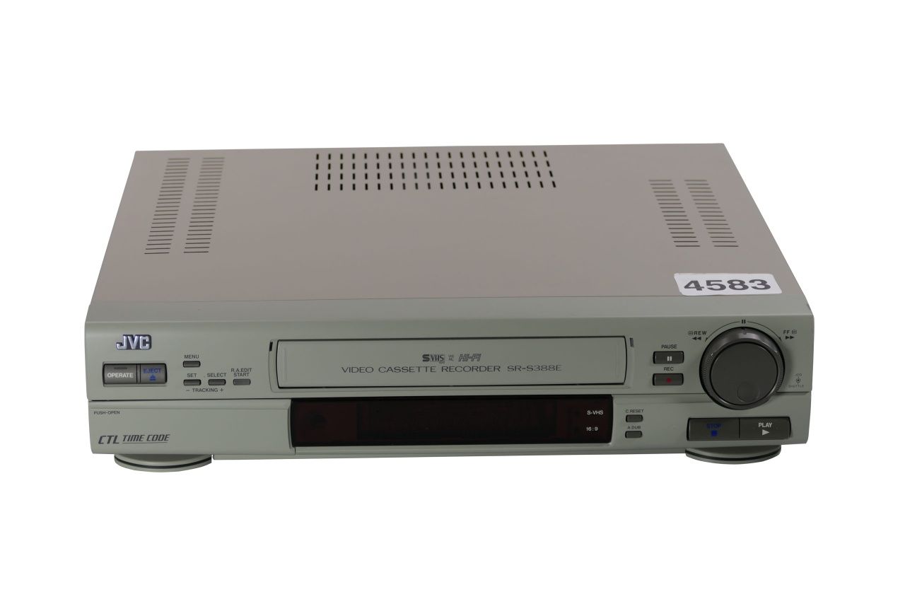 JVC SR-S388E Professional S-VHS PAL videorecorder TBC