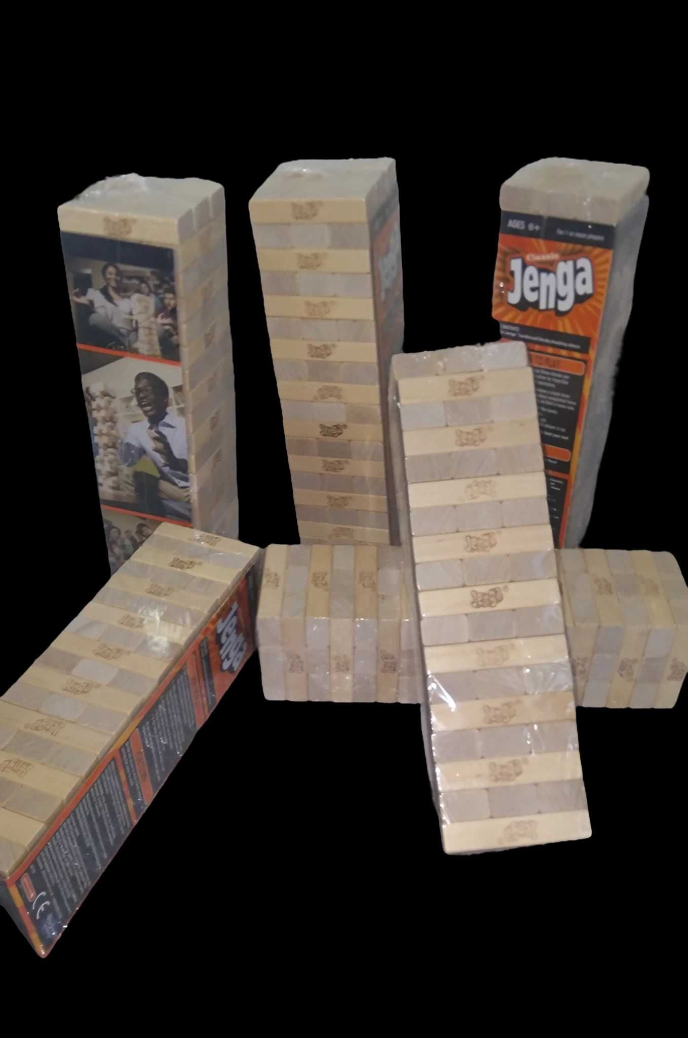 Дървена Дженга Кула с 54 блокчета JENGA Hasbro