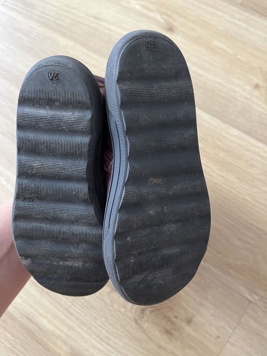 Cizme piele 16cm, cu fermoar