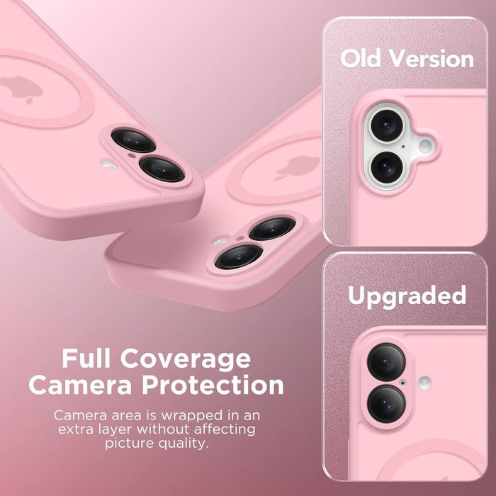 iPhone 16 Розов / Pink с 2бр.стъклен протектор