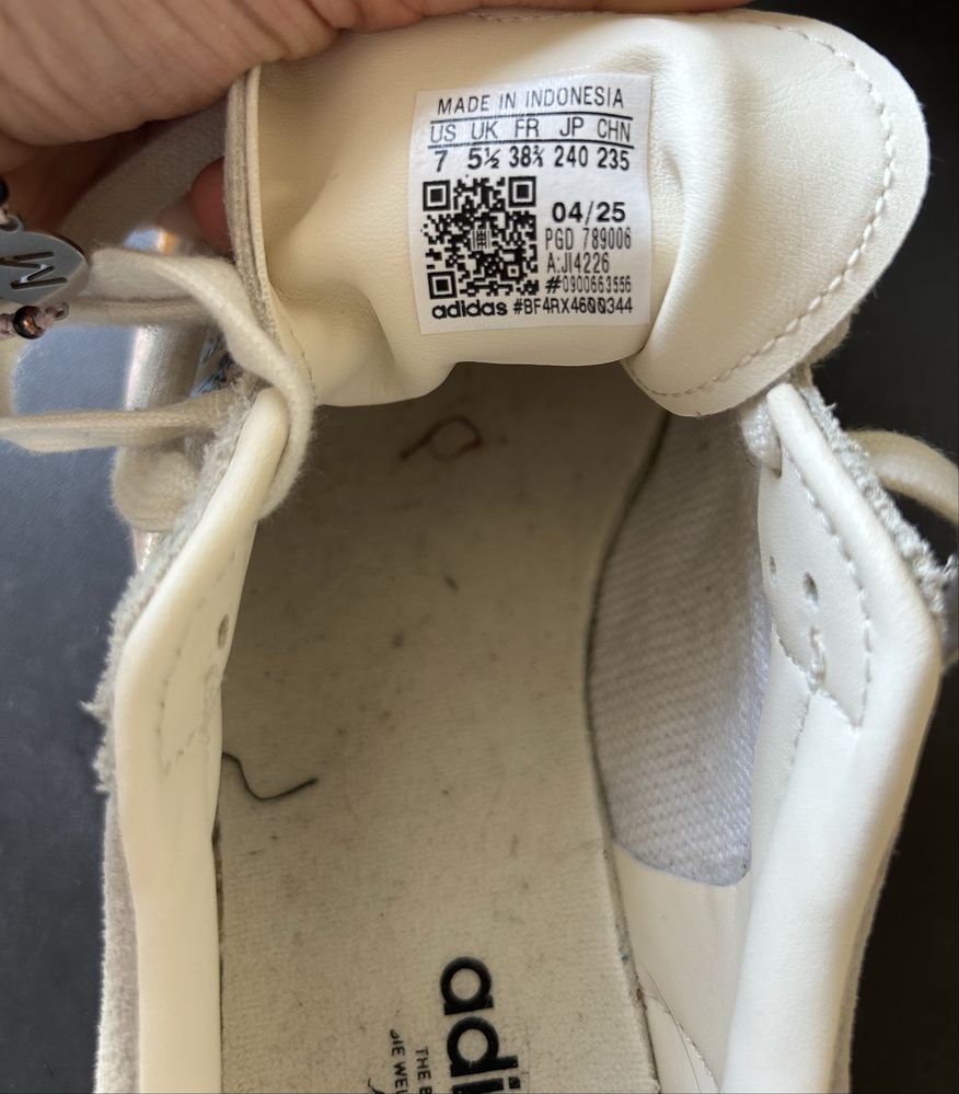 Adidas Sambae Leopard Off White 38/39 размер
