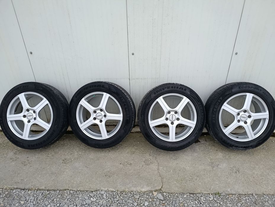 Vand jante Dezent 7jx17 5x114.3 ET40 gaura centrare 71.6 - peugeot etc