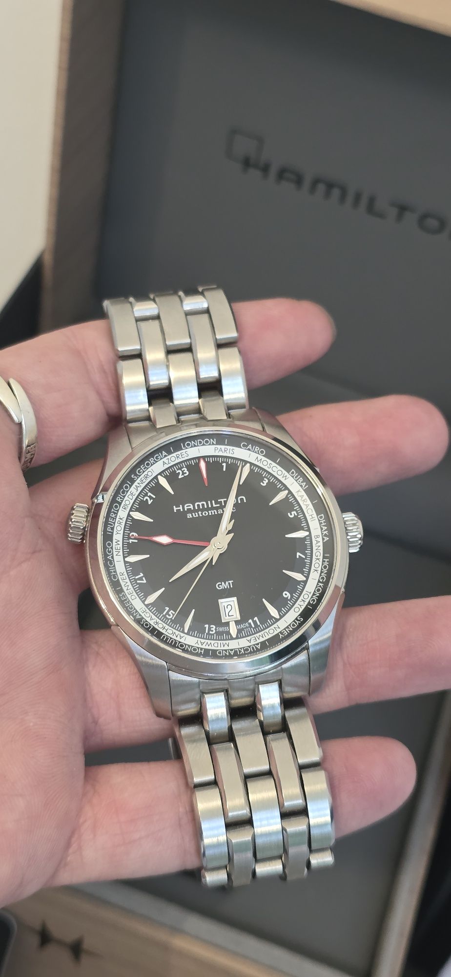 Ceas Hamilton GMT Automatic Garanție 42mm