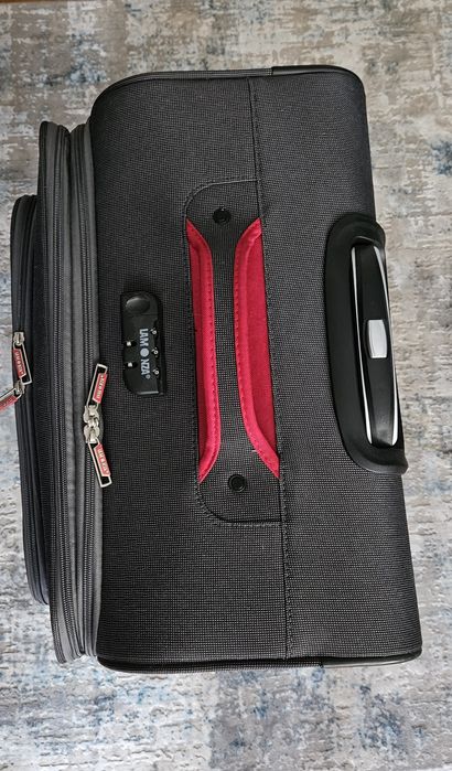 Troler Lamonza, culoare gri închis, 75cm