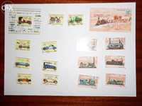 Почтовые марки КНДР и Кубы