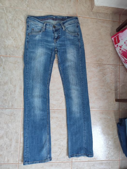 Blugi Mustang - low ruse - S - talie elastica 76->88 cm