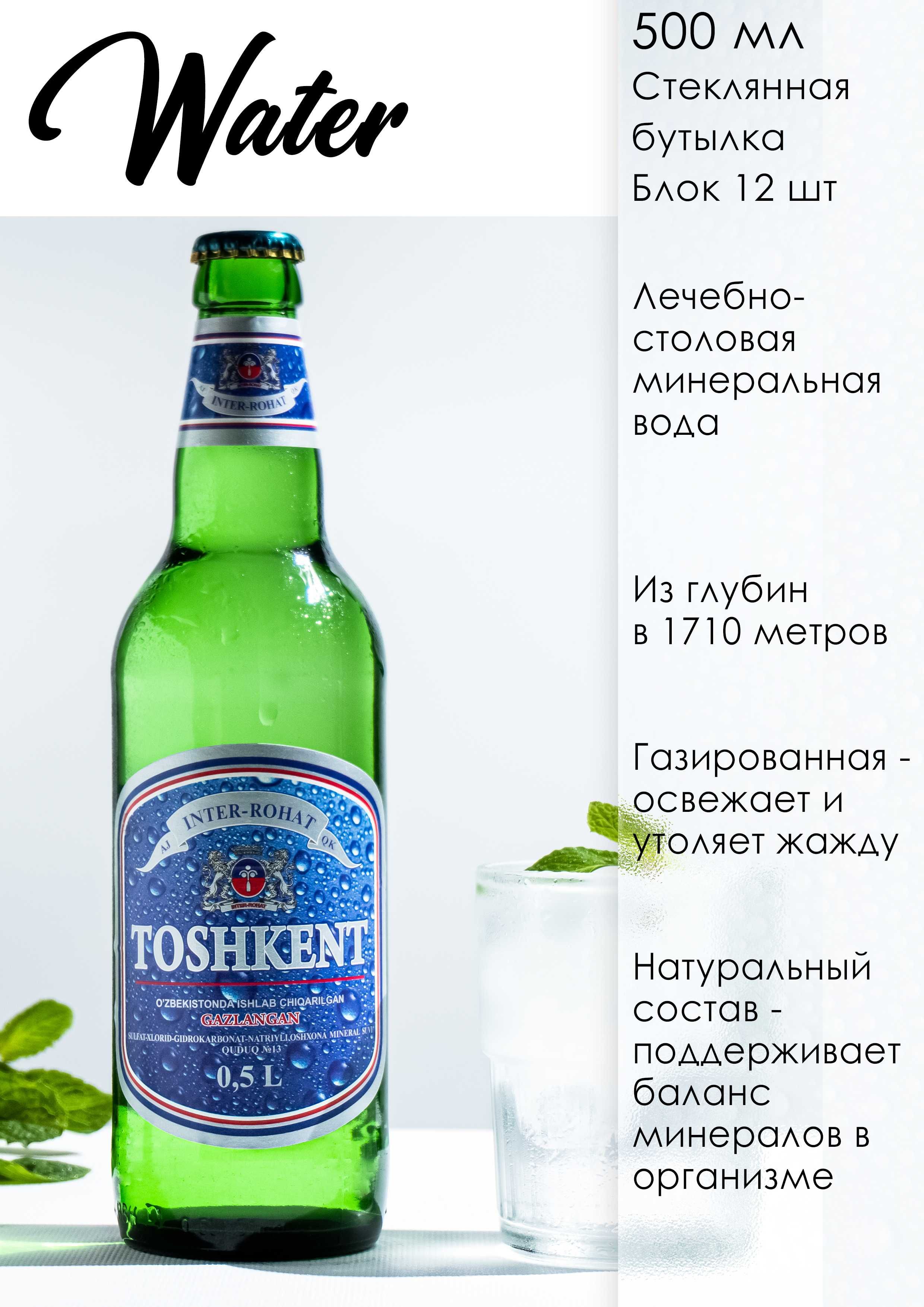 Напитки оптом и мин. вода Тошкент