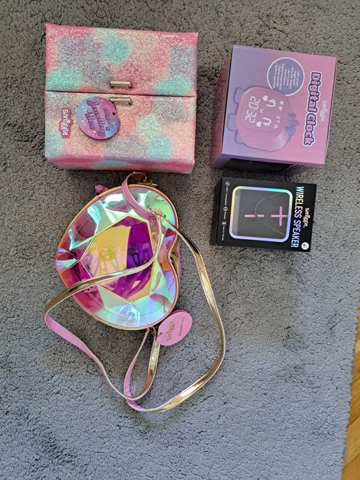 Smiggle - Кутия за бижута ,Детска чанта,Часовник  и Тонклонаа