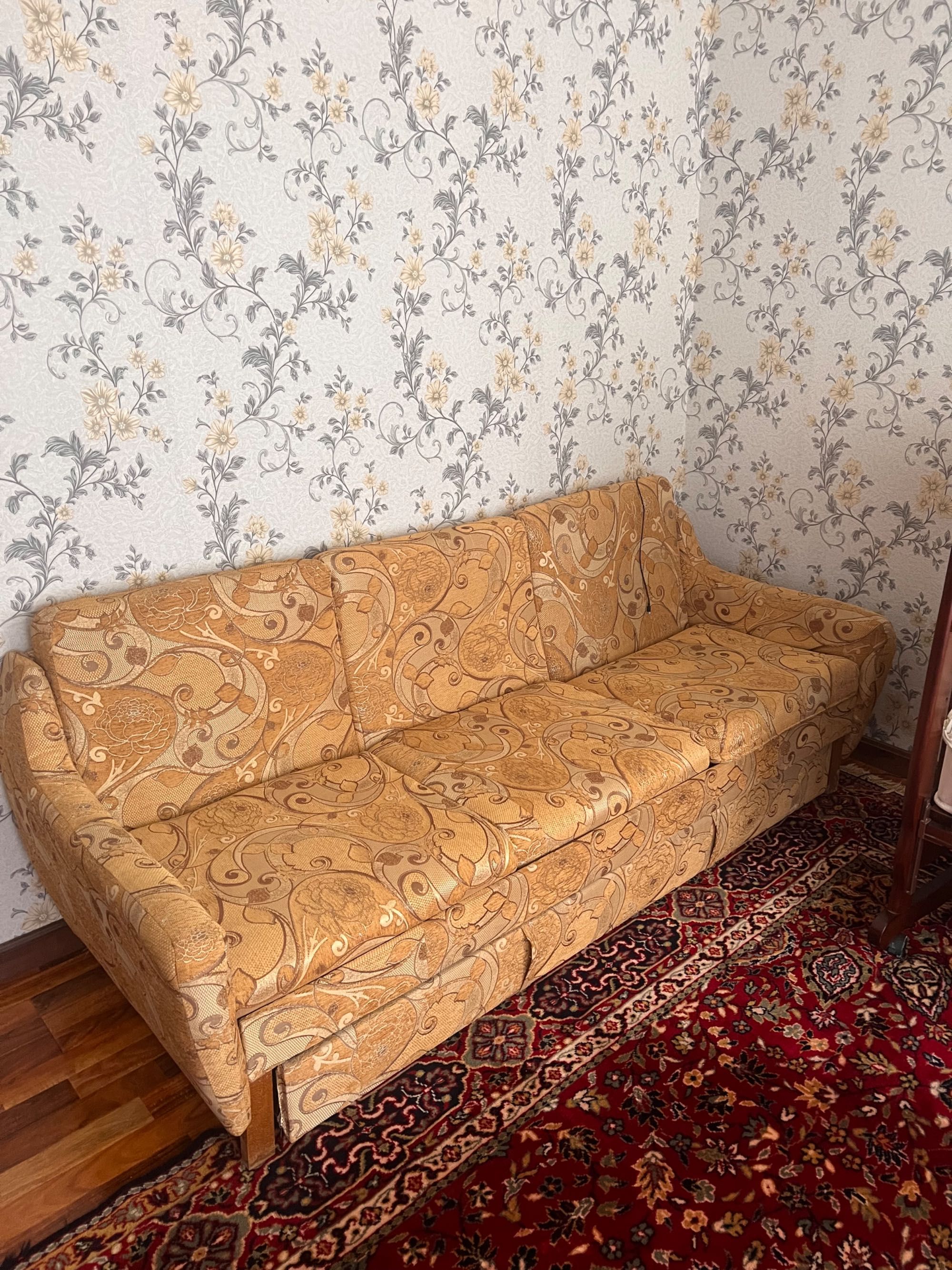 Мягкий раскладной диван