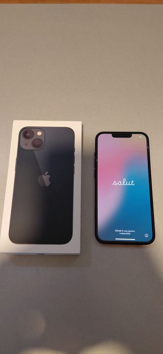 Apple iPhone 13, 128GB, 5G, Midnight Impecabil