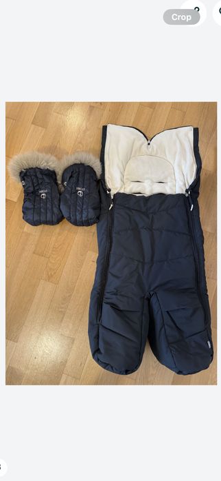 Stokke Husa picioare Foot Muff si manusi pentru carucior Stokke