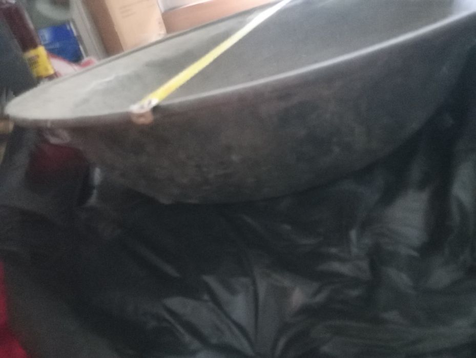 Меден старинен леген