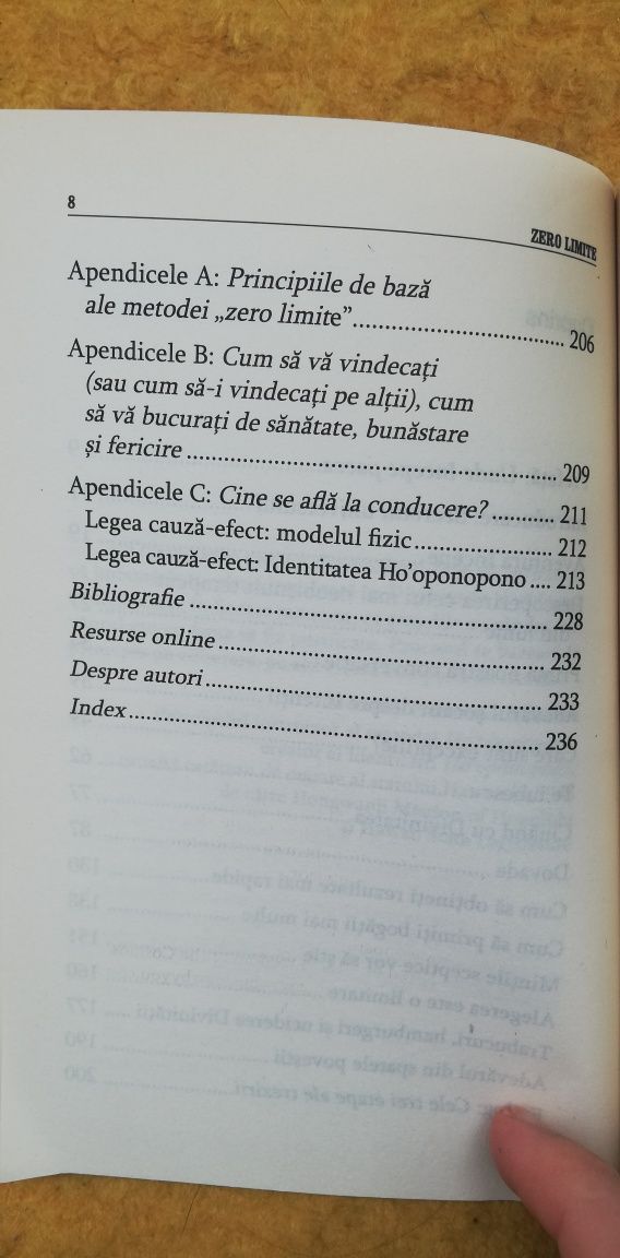 -25% Carte ZERO LIMITE, atinge alt nivel de sanatate,bunastare si pace