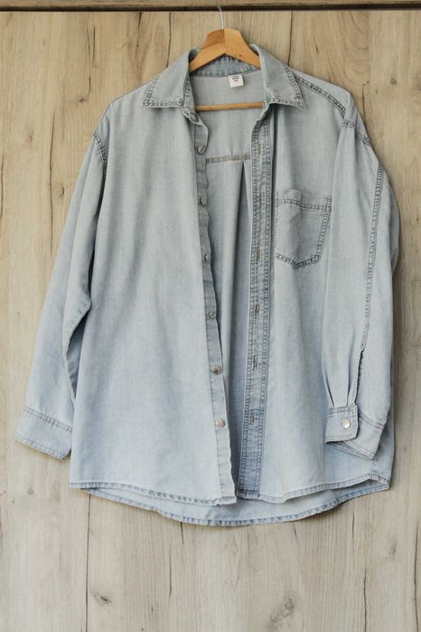 Дамска риза деним H&M oversized модел | размер XS