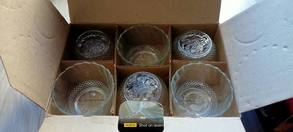 Комплект стъклени сервизи 13 части