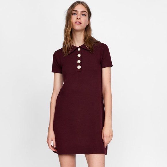 Платье Zara осень-зима