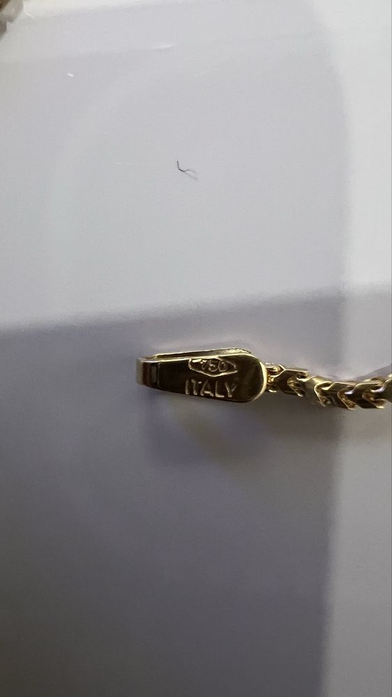 Lanț aur galben 18k nou. Greutate:4,5g, Lungime:40cm, Grosime:1,3mm
