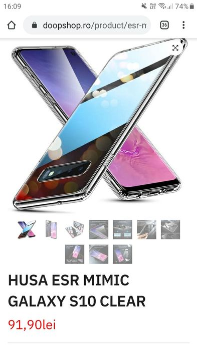 Vand husa SAMSUNG S10 noua