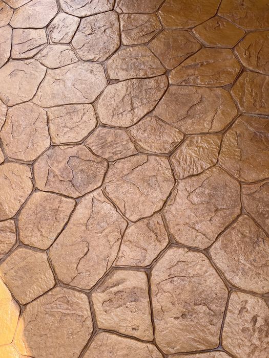 Beton amprenta si simplu