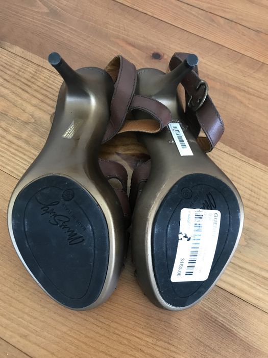 Дамски обувки естествена кожа Miss Sixty 2 чифта /нови и използвани/