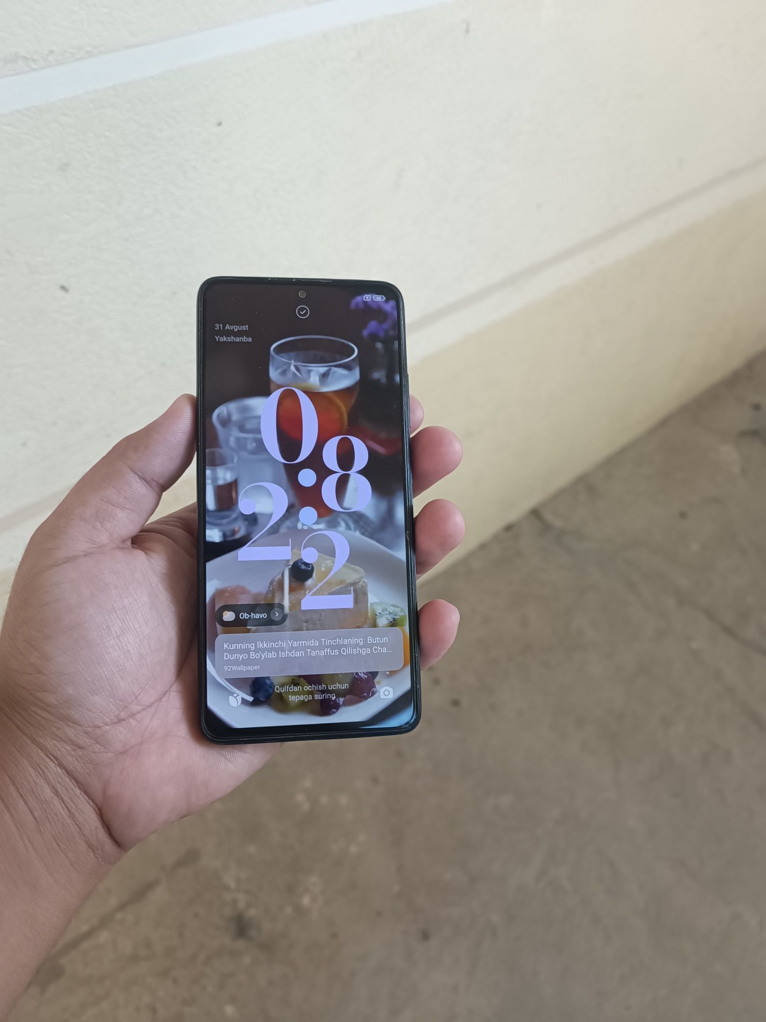 Redmi not 12 pro 256gb sotiladi holati yaxshi