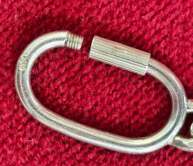 Pandantiv uimitor din argint cu model mobil Donald Duck emailat