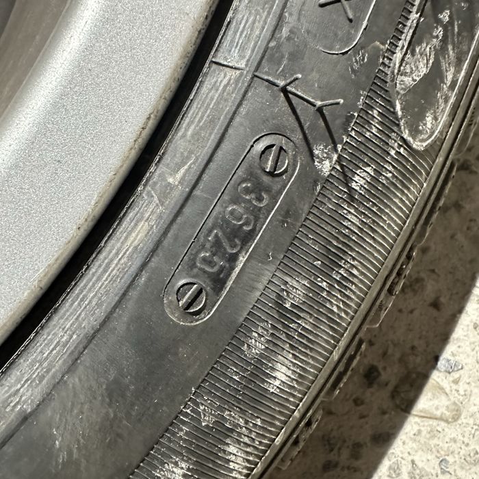 Джанти с нови зимни гуми на 100км 5х112 17 AUDI