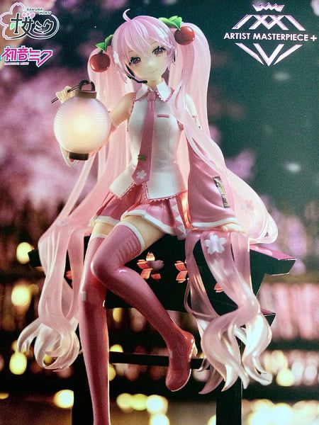 TAITO Hatsune Miku Sakura Lantern ver AMP+ Figure, Сакура мику