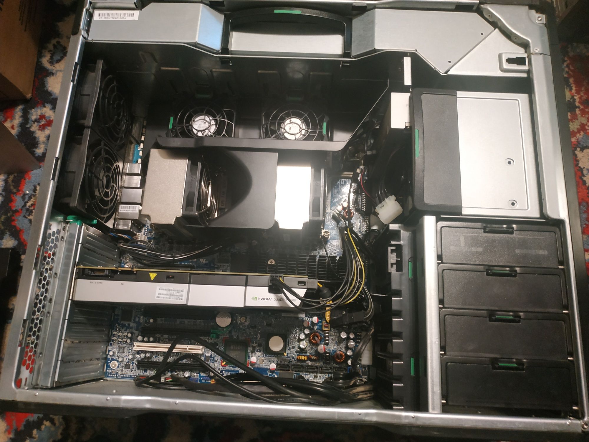 Сервер (Рабочая станция) HP Z800 / Xeon / DDR3 / Nvidia Quadro