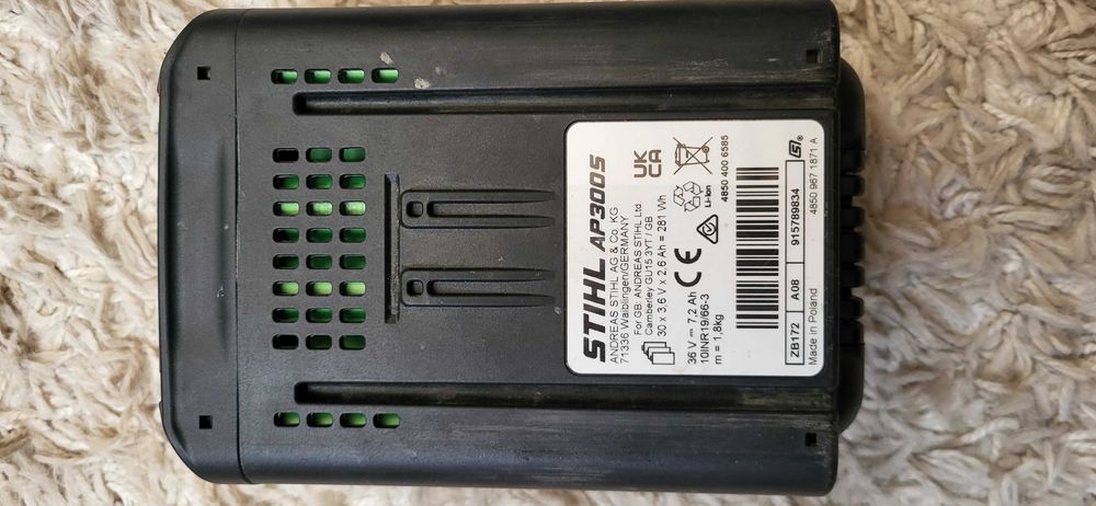 STIHL AP300S Defect arata servis