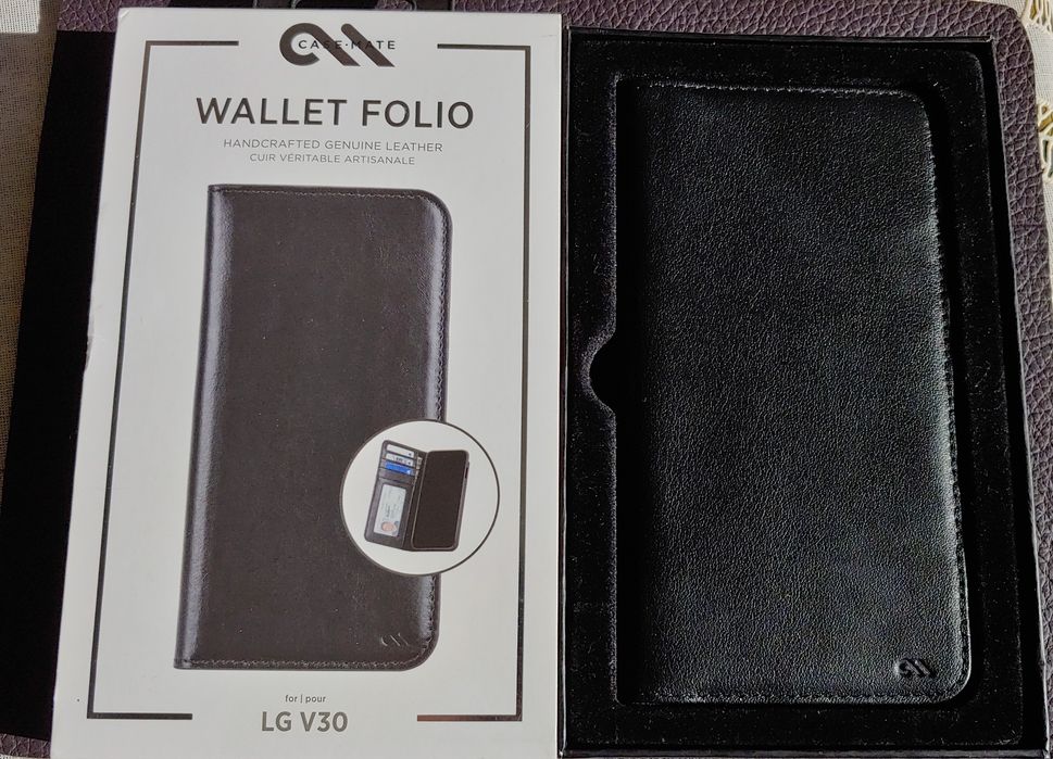 Продавам калъф Case Mate Wallet Folio за LG V30 V35