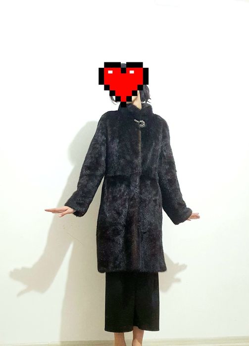 Шуба норкавая, размер 42