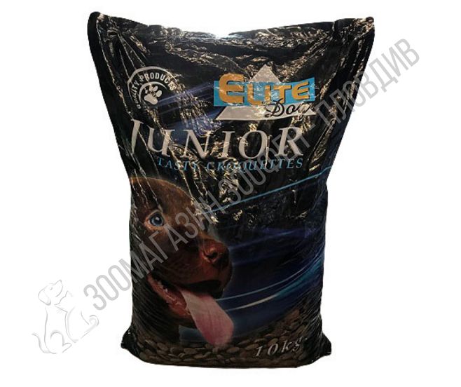 Elite Dog Junior 10 кг / Гранулирана Храна за Кучета до 1 година