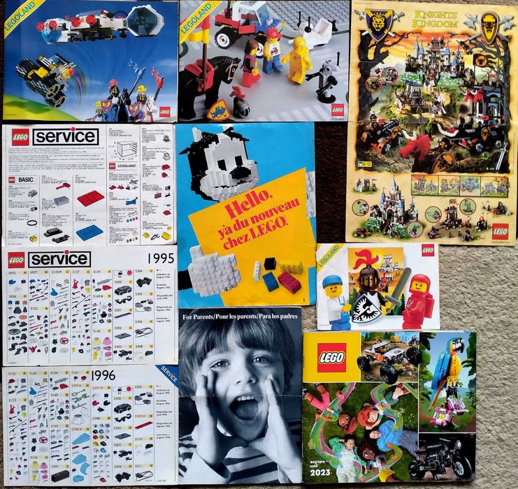 Лего ретро каталози и брошури