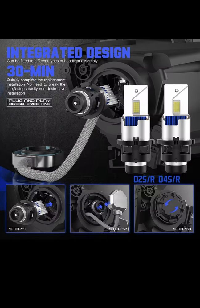 Set   led      D2s