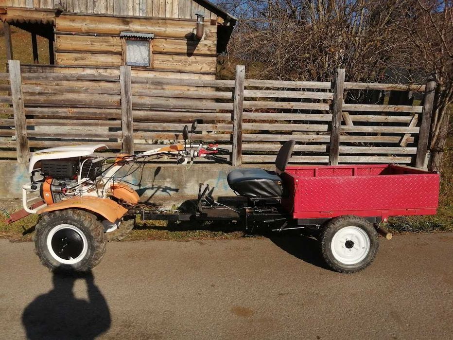 Motocultor o-mac 12 cp diesel