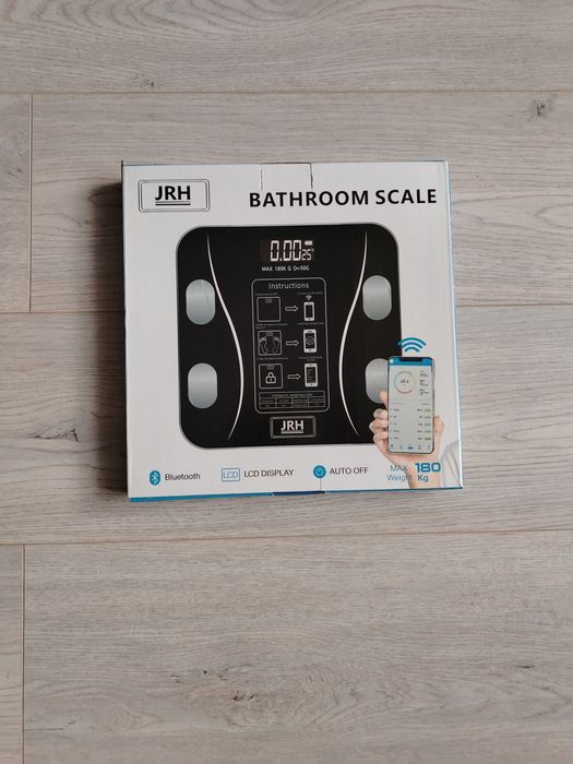 Cantar electronic cu Bluetooth și termometru nou