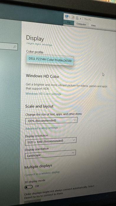 Работна станция Dell Precision T3510 + монитор Dell 22”