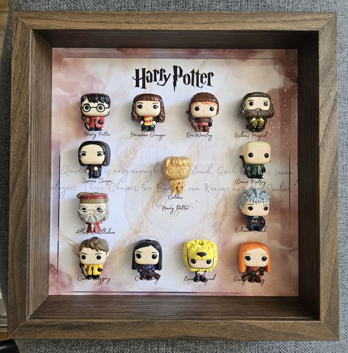 Rame pentru figurine stranger things si harry potter
