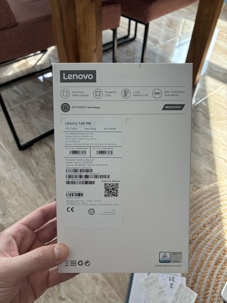 Таблет Lenovo M8 HD