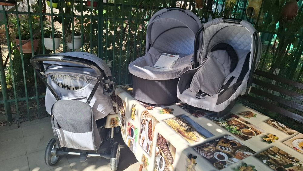Carucior copii  3 în 1