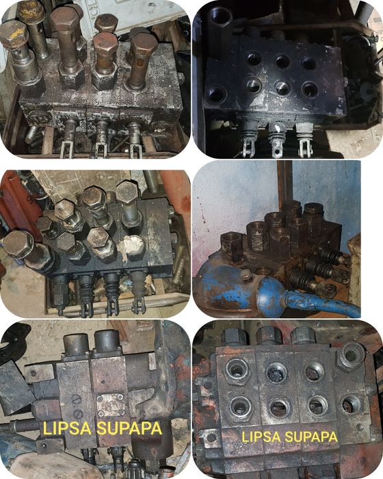 Distribuitoare hidraulice cu 1,2,3,4,5 comenzi, dublu sens