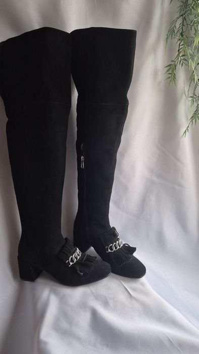 Cizme femei  piele Lazzarini nr.38 lungi