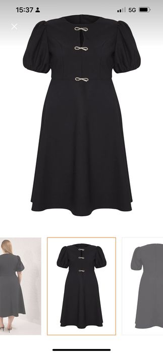 Черна шикозна рокля