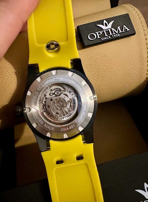 Ceas automatic Optima Oakland nou cutie + garantie