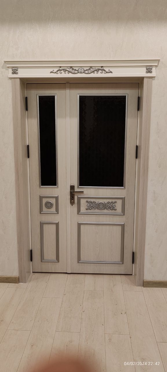 MDF eshiklar o'rnatamiz.