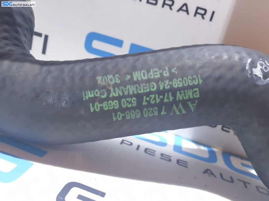 Furtun Furtunuri Conducta Conducte Tub Radiator Apa Antigel BMW Seria 3 E46 316 318 320 1.6i 1.8i 2.0i 1997 - 2006 Cod 7520668